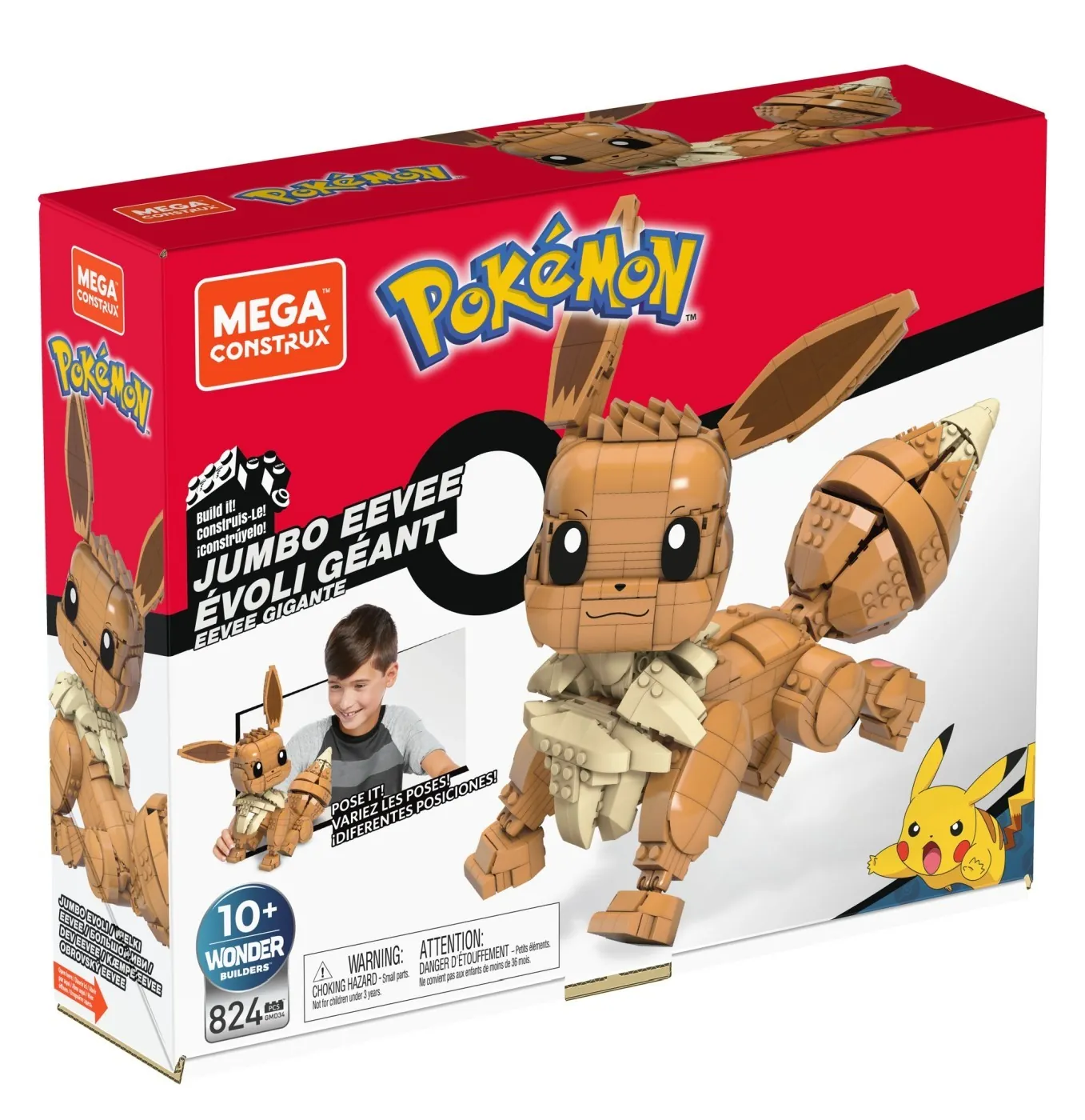 POKEMON - pokemon-mega-construx-jumbo-eevee-stoys-jucarii-constructie.webp