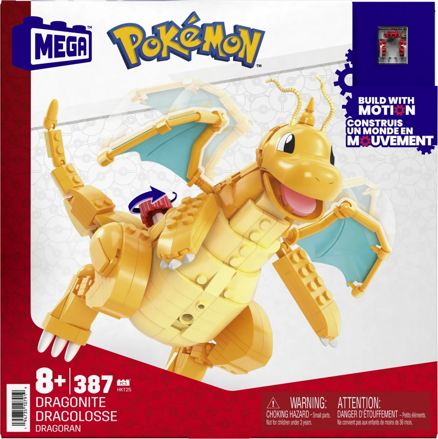 Seturi de constructie - POKEMON MEGA SET DE CONSTRUCTIE DRAGONITE