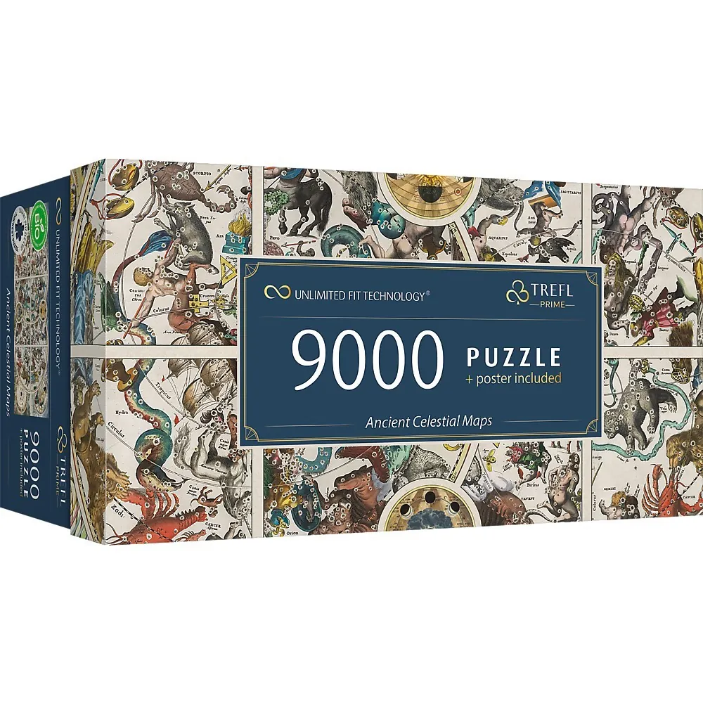 Puzzle - PUZZLE TREFL UFT 9000 HARTI CELESTE ANTICE