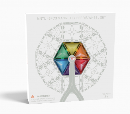 Promoția Lunii - Set-46-Piese-Multicolore-Roata-Panoramica-Jucarie-Educativa-Stoys