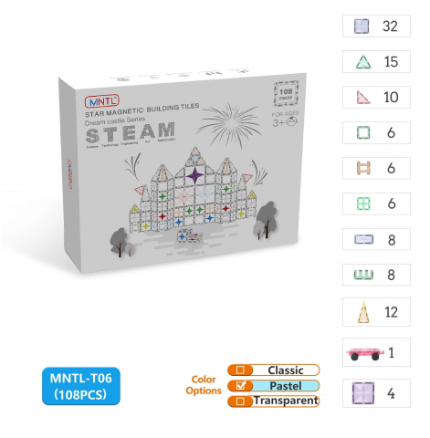 Set-Construcție-Magnetic-MNTL-108-Piese-Magnetic-Tiles-Pastel-2D-3D-stoys.ro [8]