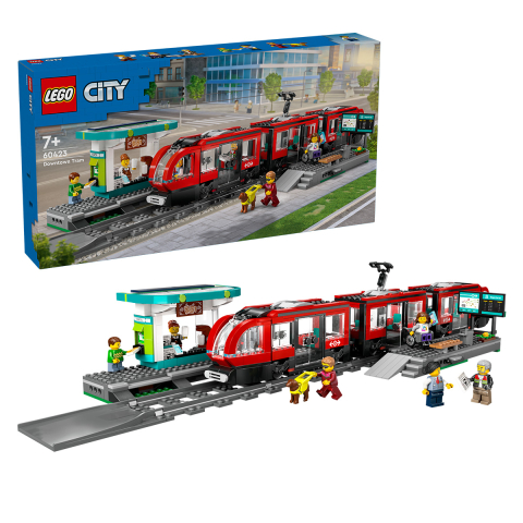 LEGO - lego-city-statie-tramvai-centru-oras-60423-ani-7-piese-811