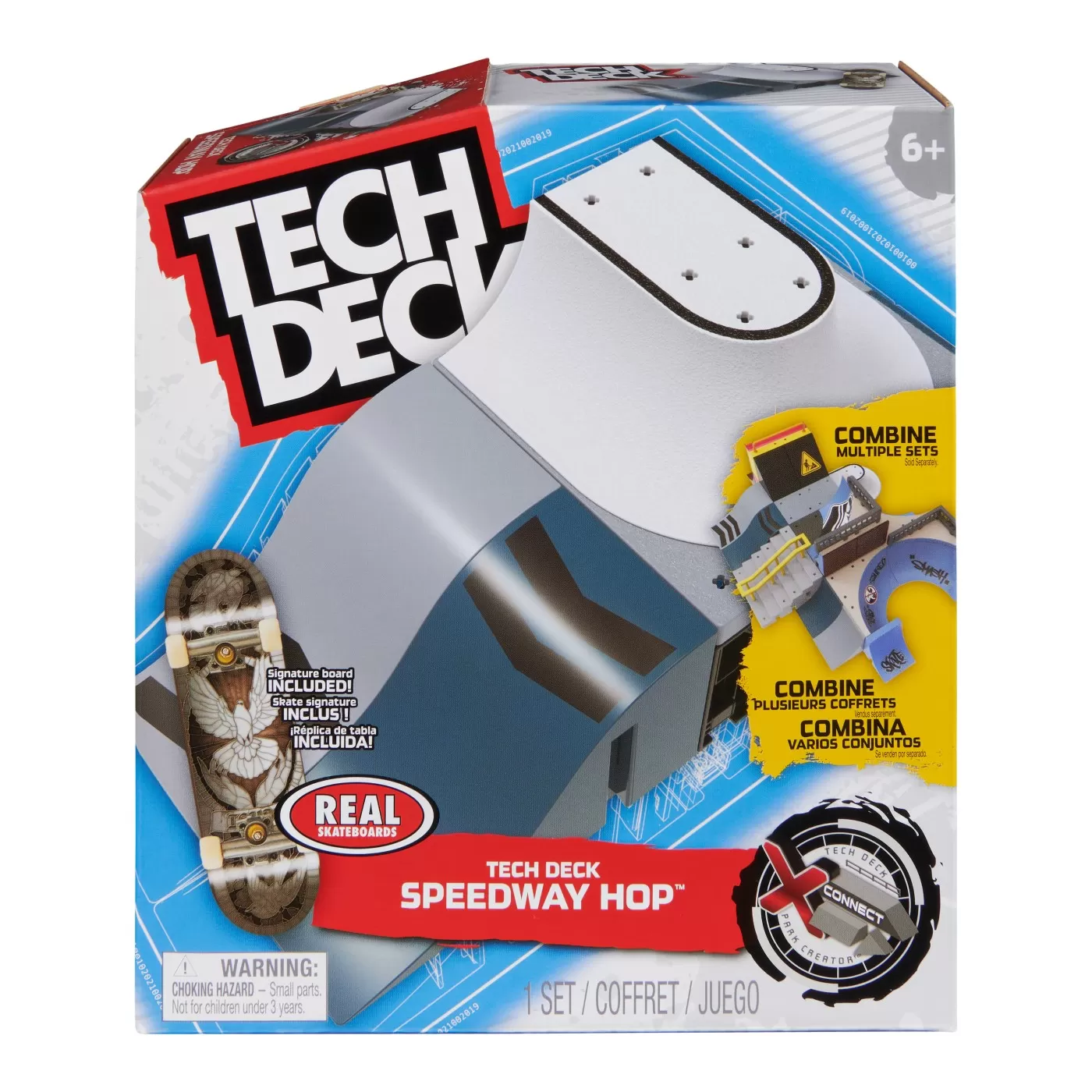 Fingerboard si Jocuri de dexteritate - TECH DECK SET SKATE PARK SPEEDWAY HOP