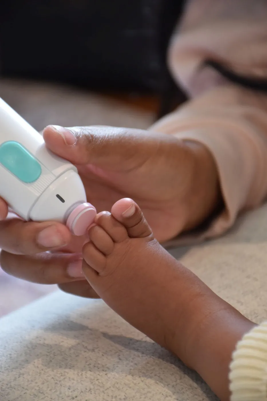 TRIMMER ELECTRIC, MELII, PENTRU UNGHII BEBE [3]