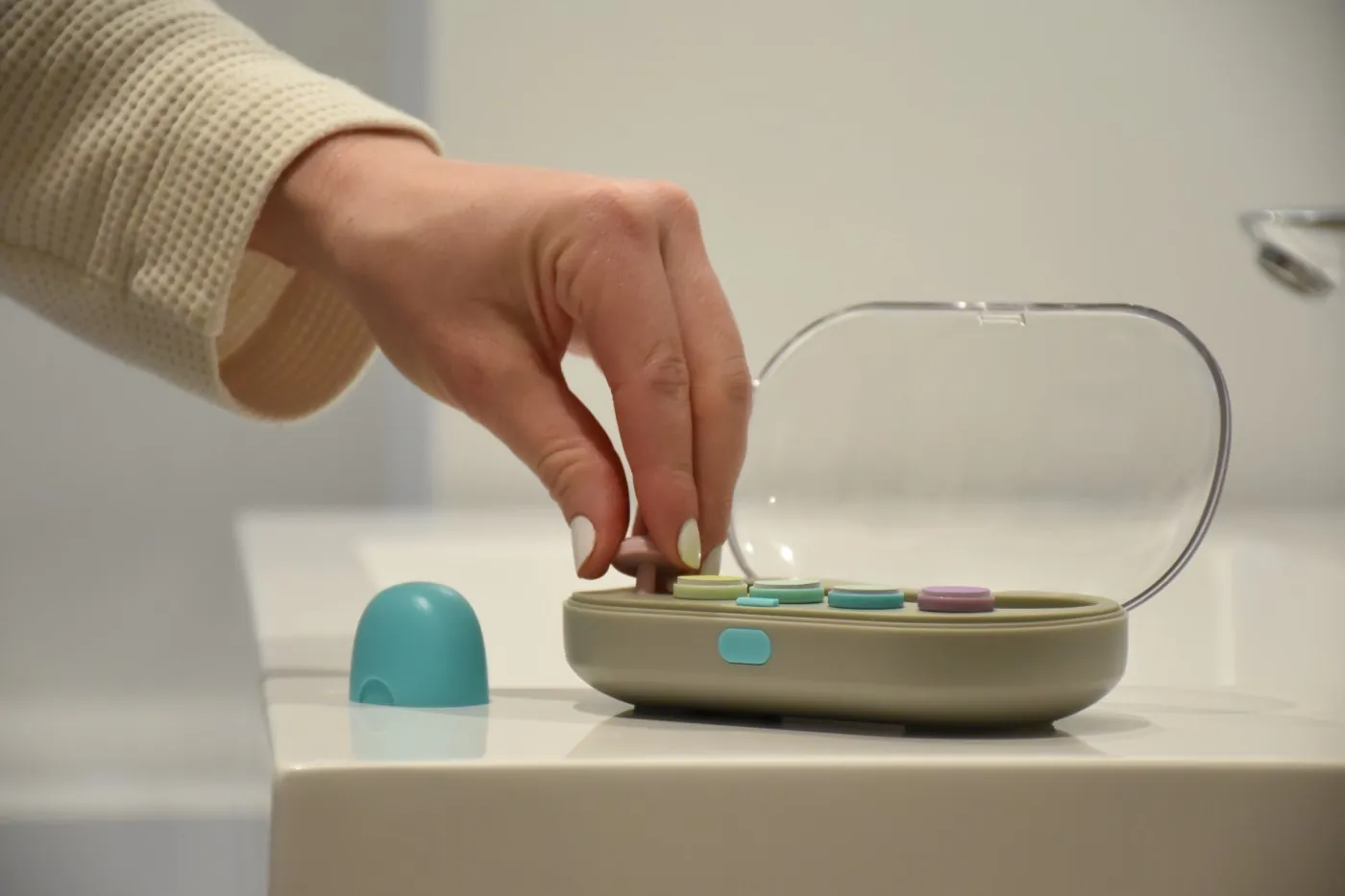 TRIMMER ELECTRIC, MELII, PENTRU UNGHII BEBE [6]