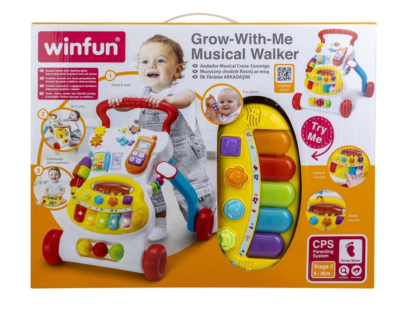 Winfun - WINFUN ANTEMERGATOR CU CENTRU DE ACTIVITATI