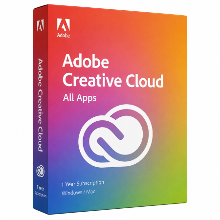 Adobe - Adobe Creative Cloud All Apps – Licență  1 An pentru Windows și Mac