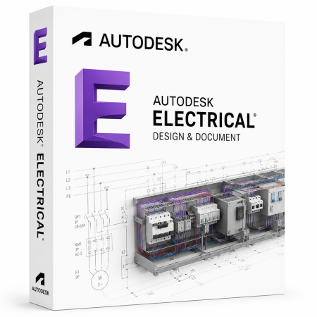Autodesk - Autodesk AutoCAD Electrical Licență Comercială 1 Utilizator | 12 Luni