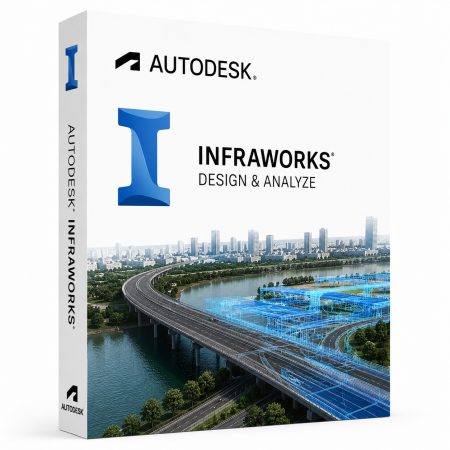 CAD & Design - Autodesk InfraWorks Licență Comercială 1 Utilizator 12 Luni