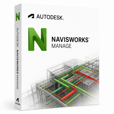 CAD & Design - Autodesk Navisworks Manage – Licență Comercială – 1 Utilizator – 1an