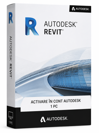 Autodesk - Autodesk Revit – Licență Comercială pentru 1 Utilizator – Valabilitate 12 Luni