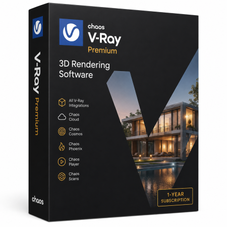 CAD & Design - Chaos V-Ray Premium – Licență 1 An