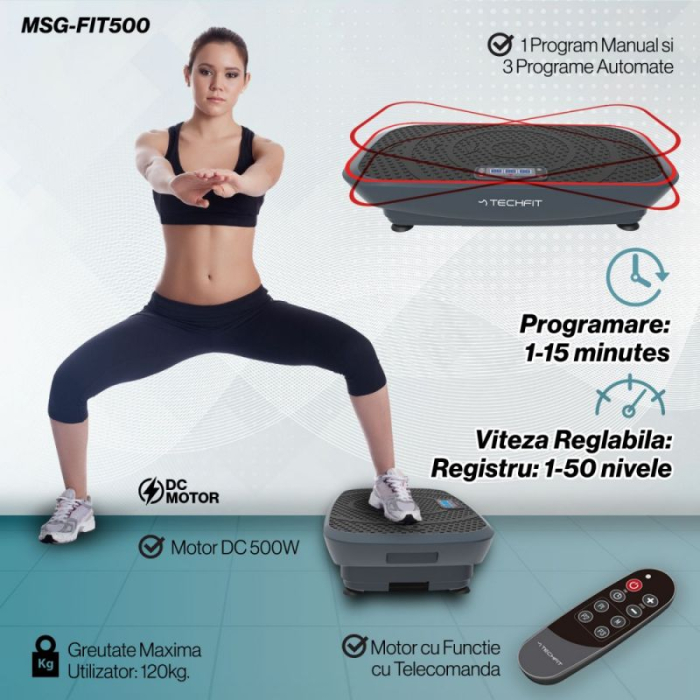 APARAT VIBROMASAJ TECHFIT MSG-FIT500 [3]
