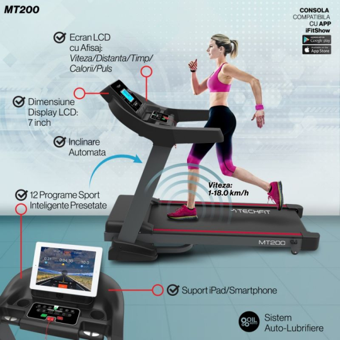 BANDA DE ALERGARE TECHFIT  150KG/18KM/H [9]