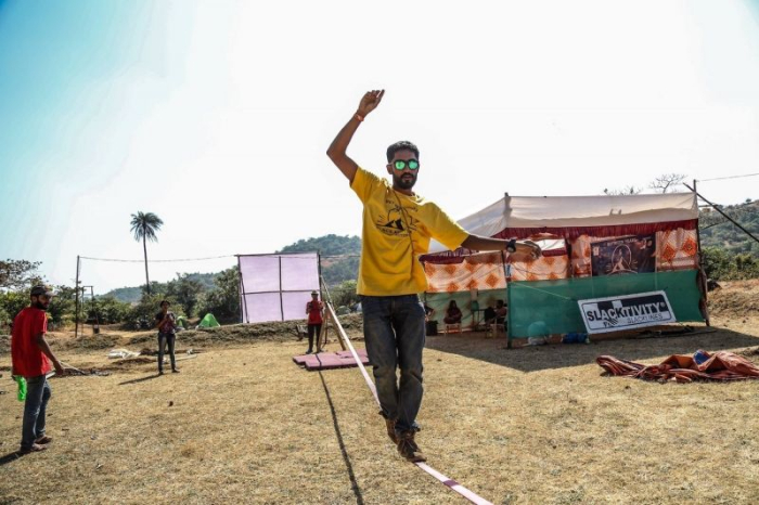 BANDA ECHILIBRU RANGER  SLACKLINE [3]