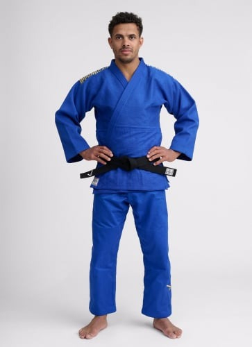 BLUZA KIMONO JUDO IPPON GEAR IJF LEGEND 2 ALBASTRA  690GRAME [4]