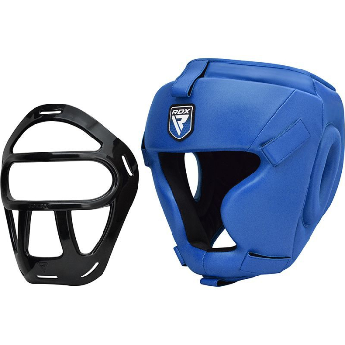 CASCA CU GRILAJ RDX T1 ALBASTRA [2]