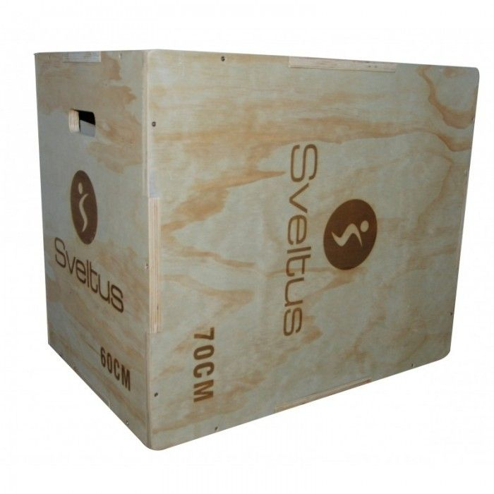 CUTIE PLIOMETRICA DIN LEMN  50X60X70 CM SVELTUS [3]