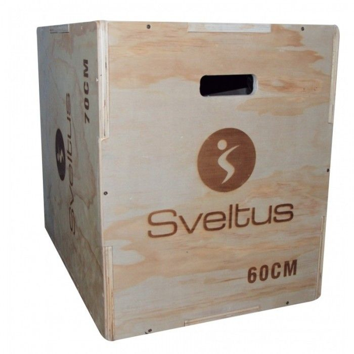 CUTIE PLIOMETRICA DIN LEMN  50X60X70 CM SVELTUS [2]
