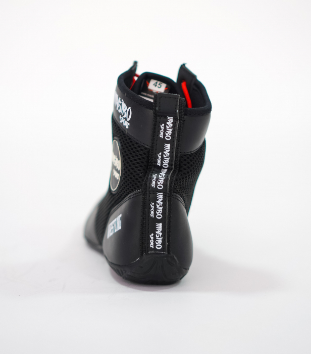GHETE LUPTE MASIBO SPORT NEGRE/ROSII ECO LINE [3]