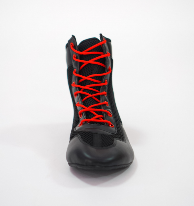 GHETE LUPTE MASIBO SPORT NEGRE/ROSII ECO LINE [4]
