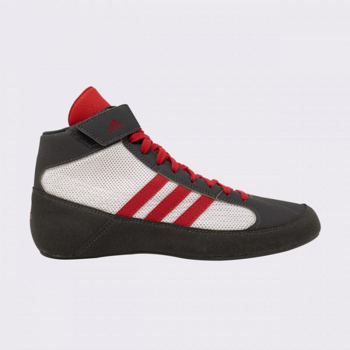 GHETE LUPTE/WRESTLING ADIDAS HAVOC NEGRU/GRI/ROSU [5]