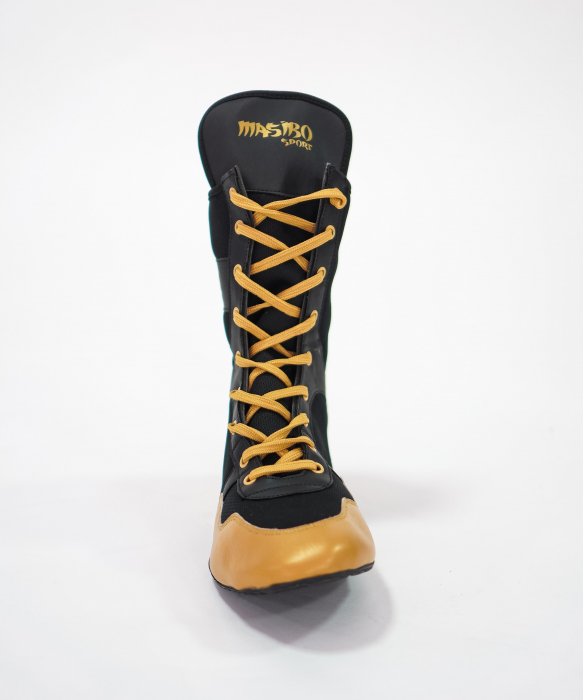 GHETE PRO MASIBO SPORT BOX NEGRE-AURIU [2]