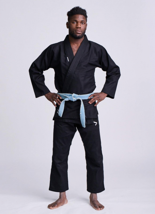 KIMONO BJJ IPPON GEAR ROOKIE NEGRU [2]