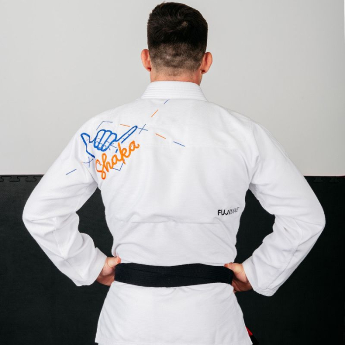 KIMONO BJJ SHAKA 20 FUJIMAE ALB [5]