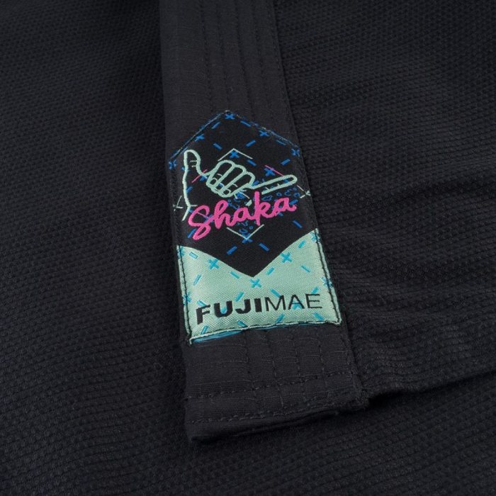 KIMONO BJJ SHAKA 20 FUJIMAE NEGRU [7]