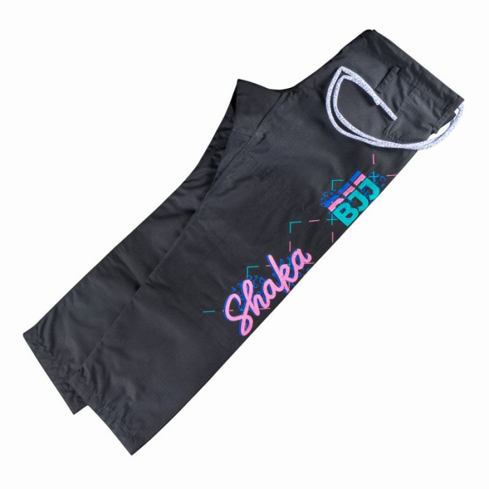 KIMONO BJJ SHAKA 20 FUJIMAE NEGRU [5]