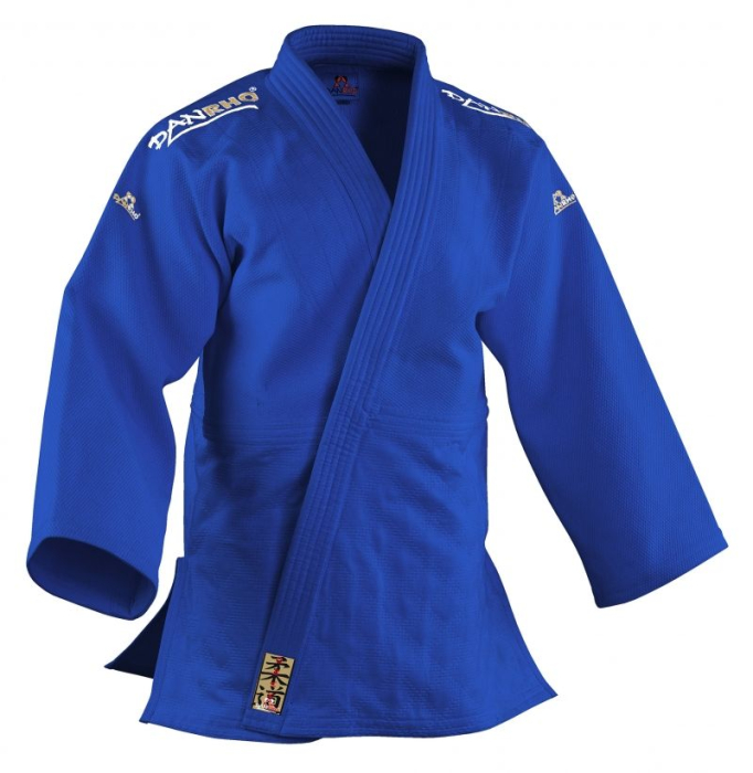 KIMONO JUDO DANRHO KANO 850 GRAME ALBASTRU [2]
