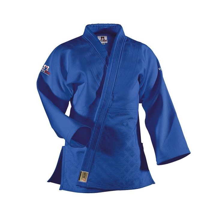 KIMONO JUDO DANRHO ULTIMATE GOLD 950gr  ALBASTRU [2]