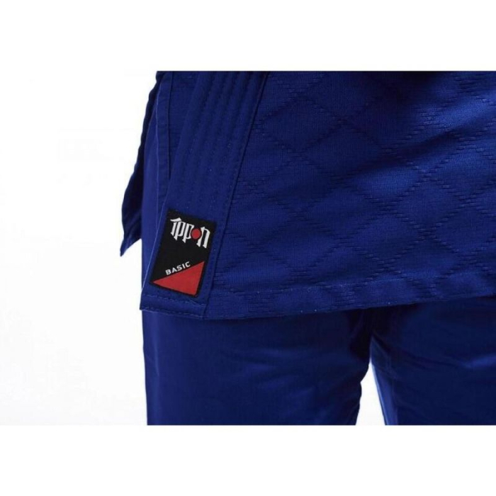KIMONO JUDO IPPON GEAR BASIC ALBASTRU 500GRAME [3]