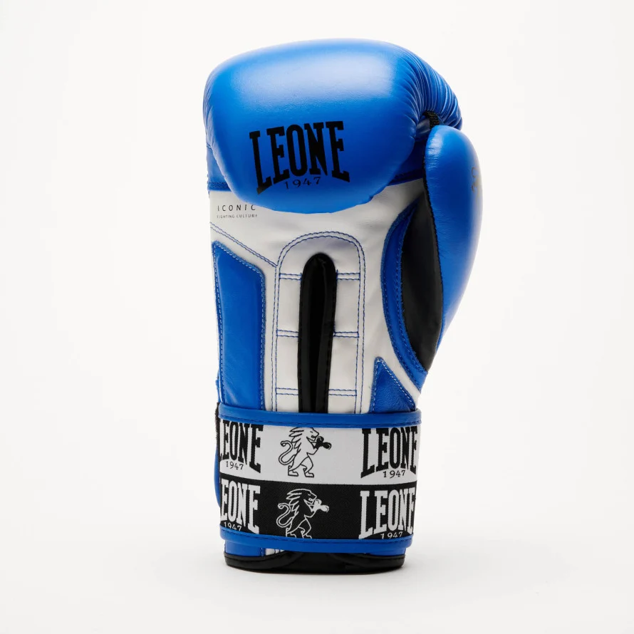 MANUSI BOX DE PIELE LEONE  ICONIC ALBASTRE [2]