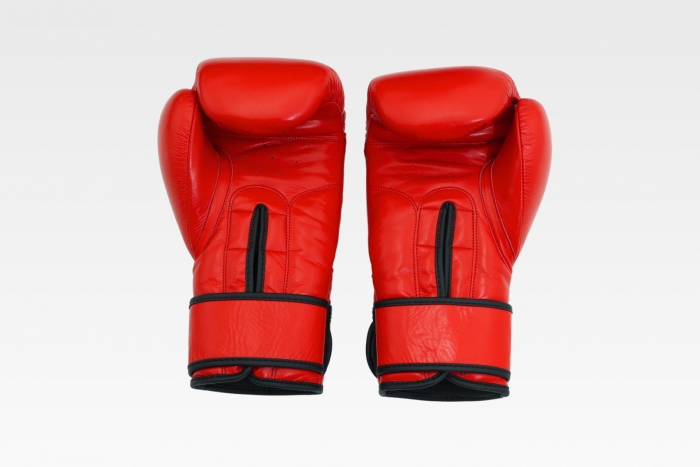 MANUSI BOX DIN PIELE ARMURA FANATICUS 4.0 ROSII [4]