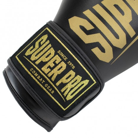 MANUSI BOX/KICKBOXING SUPERPRO COMBAT CHMAP BLACK/GOLD [4]