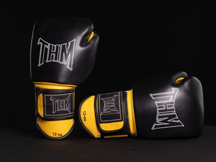 MANUSI BOX/KICKBOXING THM PRO-TECT PIELE [2]