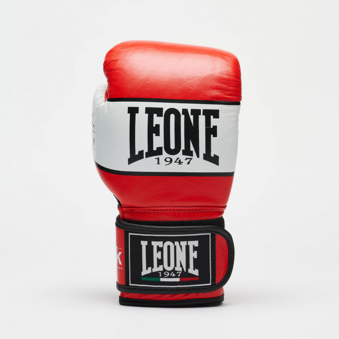 MANUSI BOX PIELE LEONE SHOCK ROSII/NEGRE/ALBASTRE [3]