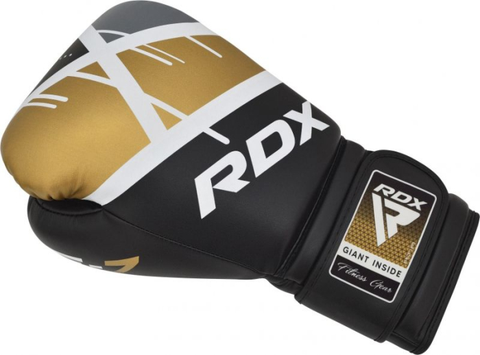 MANUSI BOX/SPARRING RDX EGO F7 BLACK/GOLD [3]