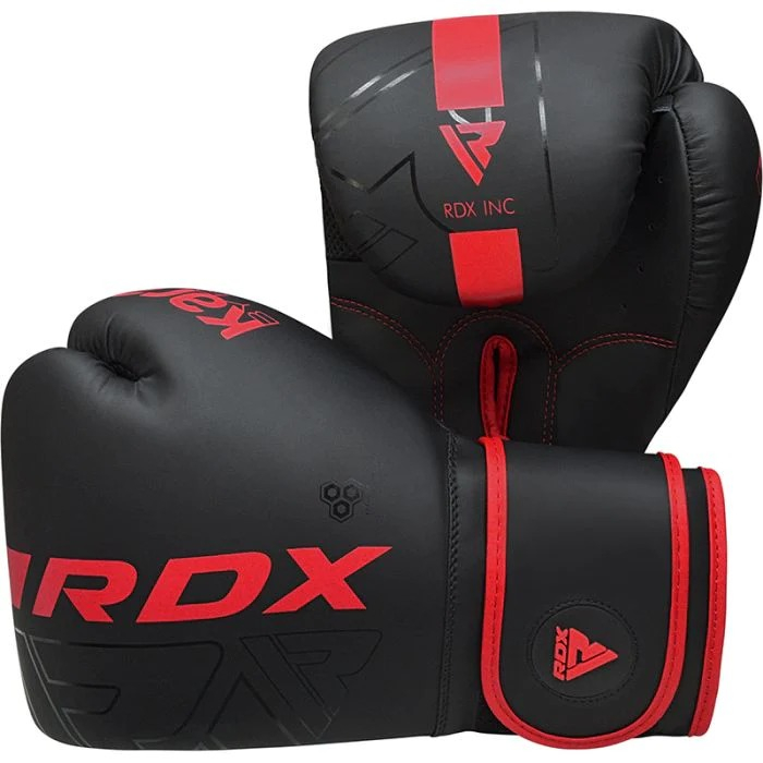 MANUSI DE BOX RDX F6 MATTE RED [2]