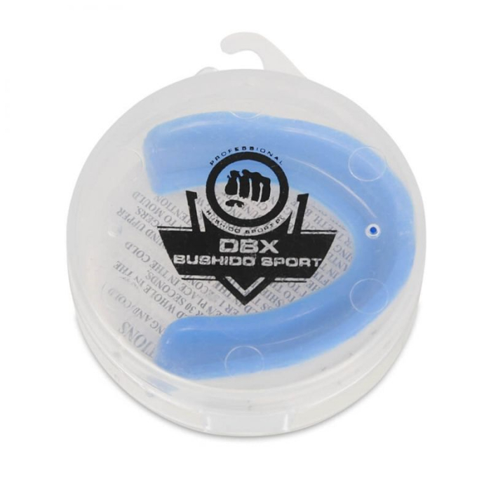 PROTEZA BOX/ARTE MARTIALE CU GEL DBX BUSHIDO ALB/ALBASTRU [2]