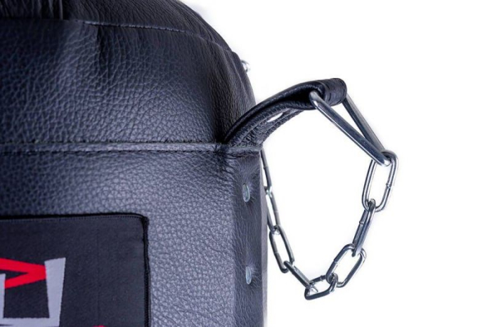 SAC BOX/ARTE MARTIALE DIN PIELE 180X40/55KG LONGLAST [5]