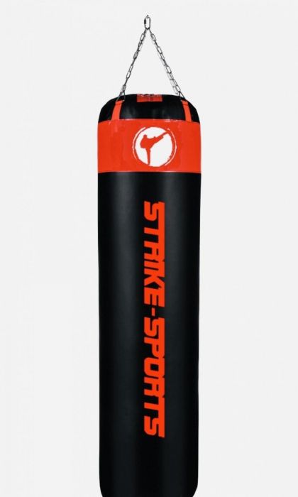 SAC BOX SI ARTE MARTIALE STRIKE KOLOS 180X45X60KG NEGRU/ROSU - STRIKE-SPORTS [3]