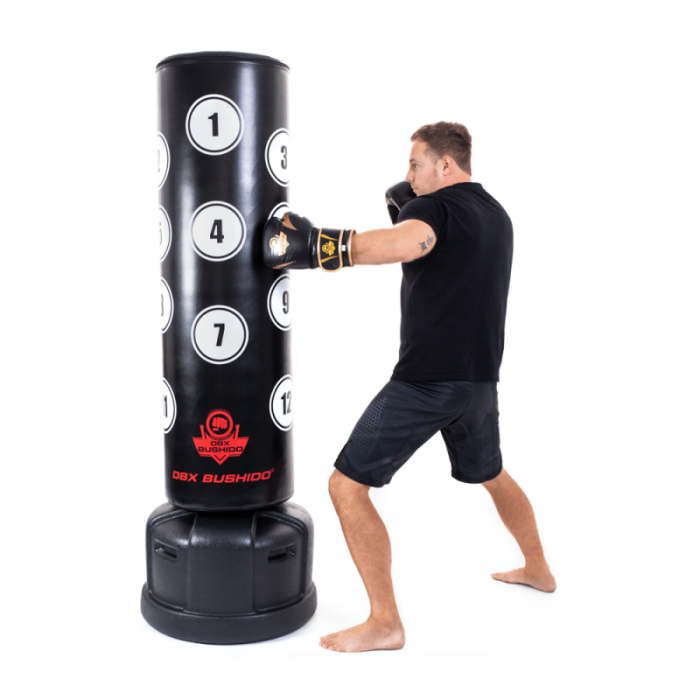 SAC DE BOX DE PODEA CU BAZA DBX BUSHIDO FIGHT STATION TARGET [6]