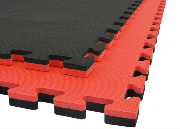 SALTEA TATAMI 1MX1M NEGRU/ROSU 4CM [3]