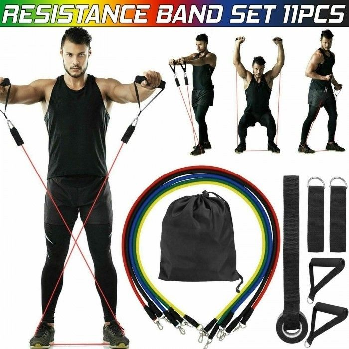 SET BENZI ELASTICE 11 PIESE JUDO/FITNESS HIPERLION [2]