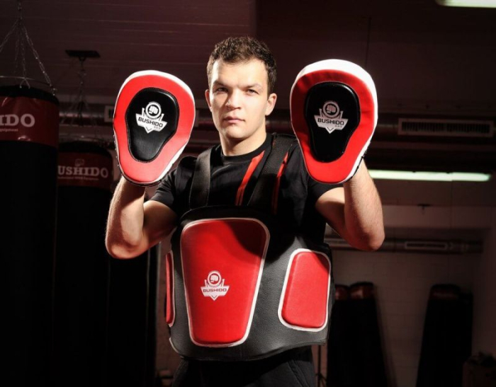 SET PALMARE BOX.ARTE MARTIALE DBX BUSHIDO GEL [5]
