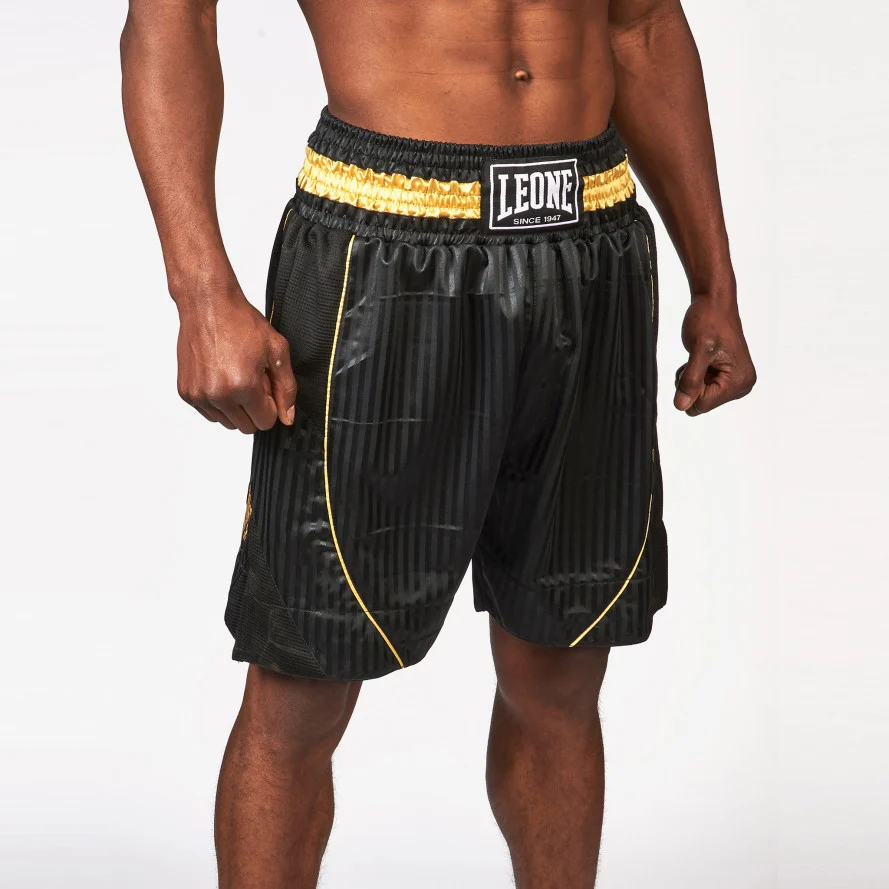 SHORT BOX LEONE PREMIUM NEGRU GOLD [2]
