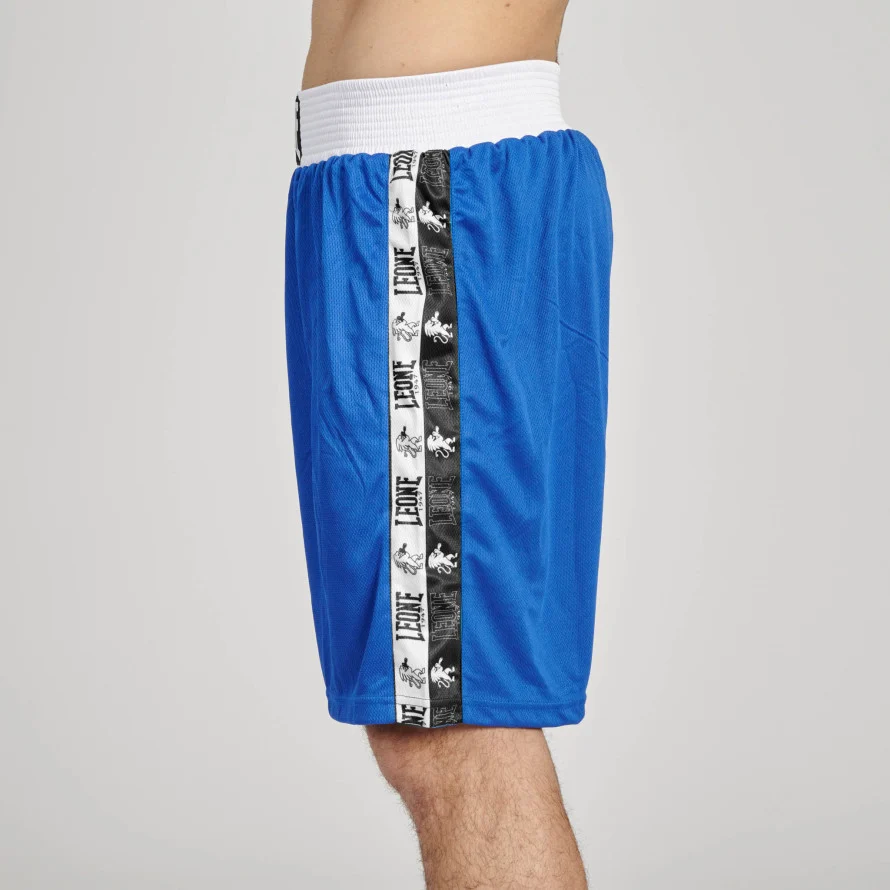 SHORT DE BOX LEONE ICONIC ALBASTRU [2]